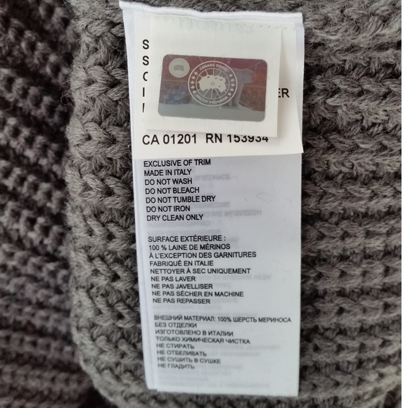 Canada Goose Men's Galloway Sweater, NWT Authentic - Picture 6 of 8